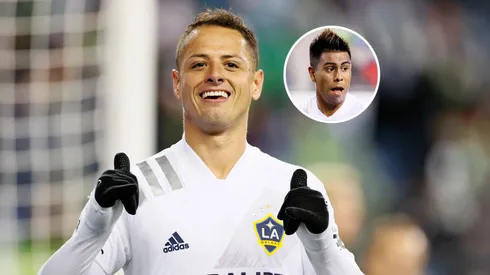 Javier Hernández y Efraín Álvarez fueron compañeros de equipo en LA Galaxy.