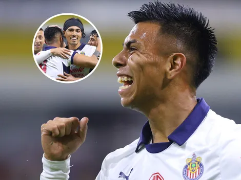 La épica reacción de Alan Pulido y Érick Gutiérrez al golazo de Efraín Álvarez