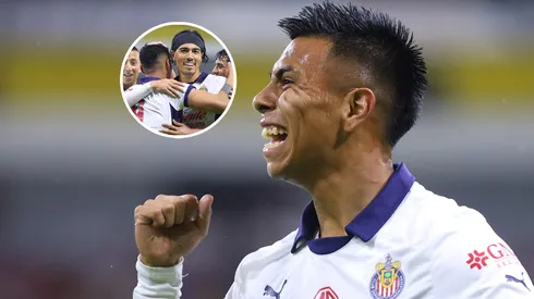 Efraín Álvarez anotó un golazo para Chivas y así reaccionaron sus compañeros.