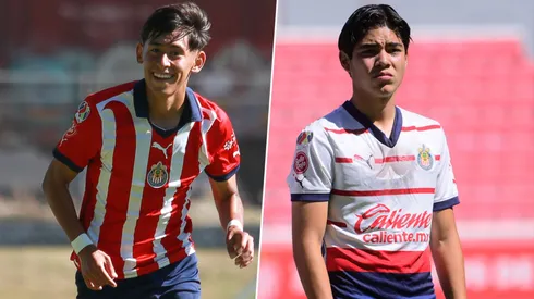 Santiago Sandoval y Samir Inda fueron 2 de los juveniles que sumaron minutos en la pretemporada de Chivas.