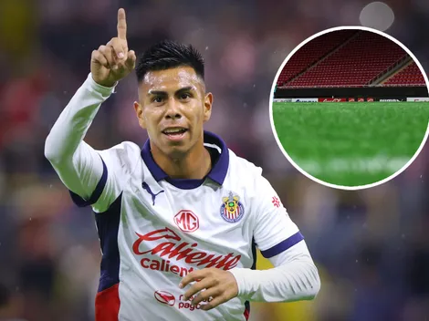 Esposa de Efraín Álvarez filtró el estado de la cancha del Estadio Akron