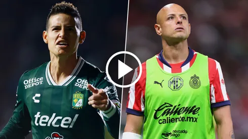 James Rodríguez marcó el gol de León que sentenció la derrota de Chivas.