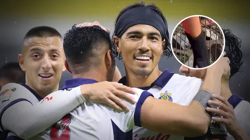 Hugo Camberos reapareció con llamativo vendaje.