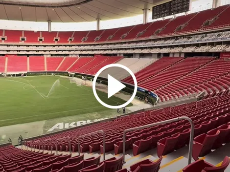 Chivas da a conocer el estado del campo de juego del Akron