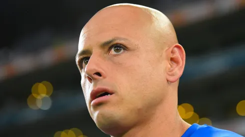 Chicharito Hernández mostró parte de su recuperación.