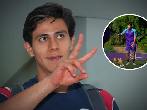 Las primeras imágenes de JJ Macías con Valladolid