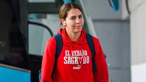 Alicia Cervantes no completó el partido contra Juárez por un golpe en un tobillo.