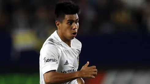 Efraín Álvarez enfrentó al Charlotte FC como jugador de Los Ángeles Galaxy.