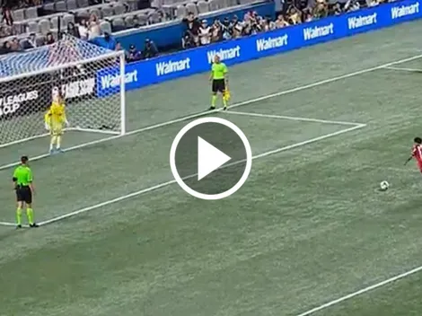 La actitud de Luis Romo al patear el penal que falló