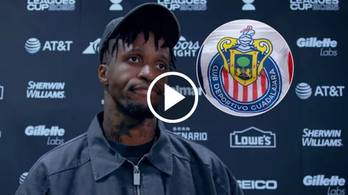 Wilfried Zaha acusó al Rebaño de juego brusco.