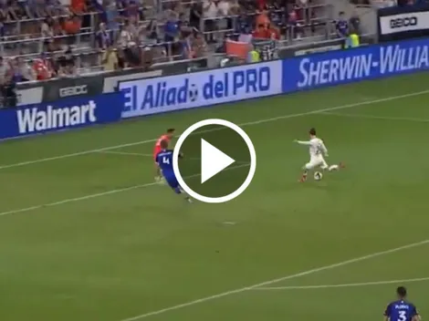 Armando González se lució con golazo frente a Cincinnati