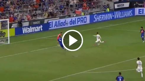 Armando González se lució con golazo frente a Cincinnati