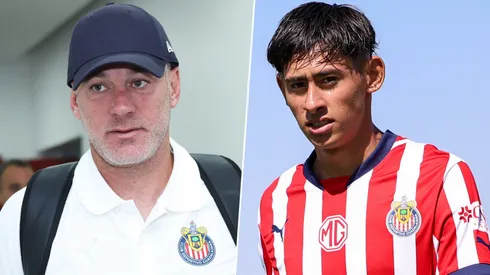 Santiago Sandoval fue el primer debutante en el proceso de Gabriel Milito como DT de Chivas.