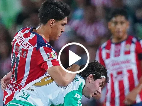 Chivas no pudo contra Santos Laguna en un pésimo partido