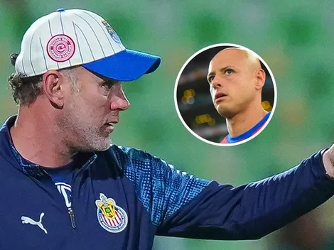 Gabriel Milito habló de Chicharito Hernández y su lesión