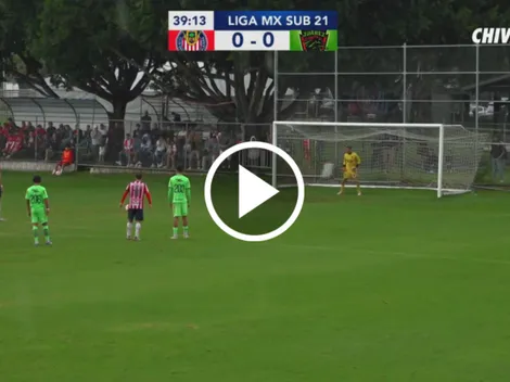 Teun Wilke falló de penal en Chivas Sub-21