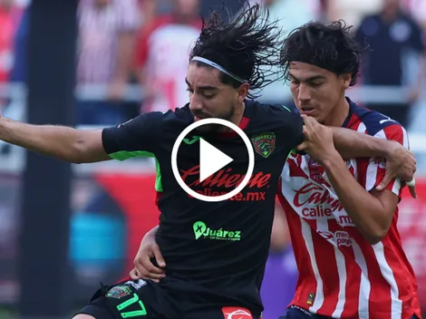 Chivas 1-2 Juárez: resumen y videos de los goles de la dura derrota
