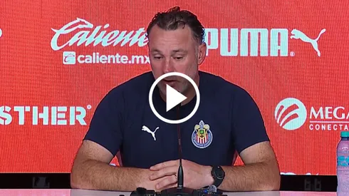 Gabriel Milito brindó una conferencia de prensa luego de la caída de Chivas contra Juárez.
