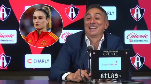 Antonio Contreras invitó a Alexia Putellas al Guadalajara.