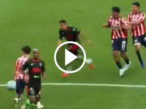 La otra toma del segundo gol de FC Juárez en la que quedaron expuestos Aguirre, Castillo y Romo