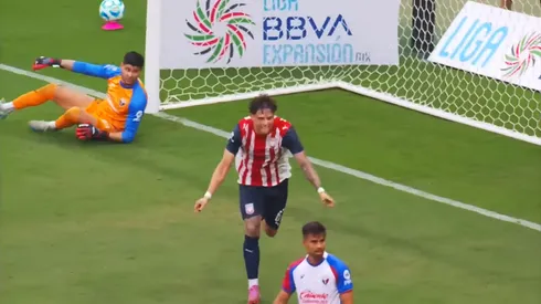 Sergio Aguayo volvió a convertir un gol con el Tapatío.