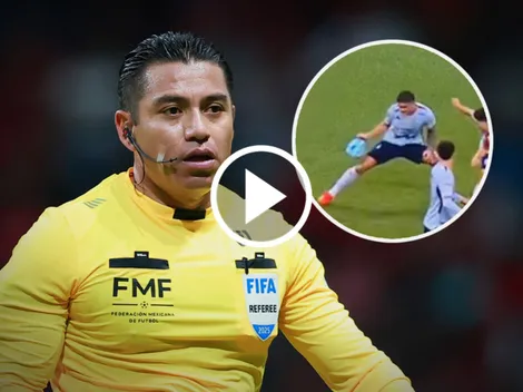 La gigantesca mano que no se marcó como penalti para Chivas