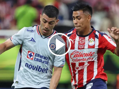 Chivas 1-2 Cruz Azul: resumen y videos de los goles de una nueva derrota