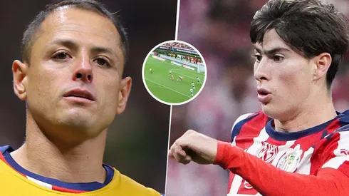 Chicharito Hernández arruinó el empate de Armando González.