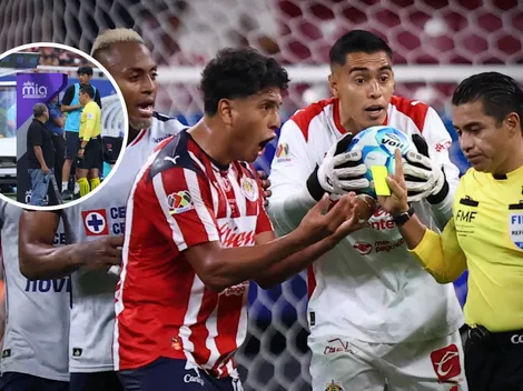 Afición de Chivas estalló contra el VAR por no dar explicaciones de la mano del Toro Fernández