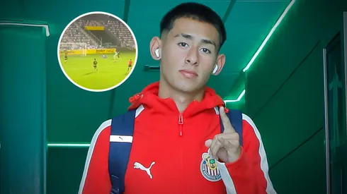 Santiago Sandoval anotó golazo para la Selección Mexicana.