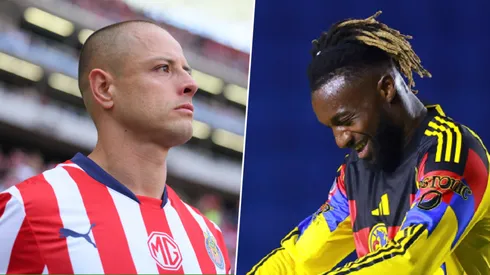 Chicharito Hernández vs. Allan Saint-Maximin.
