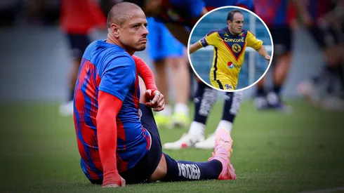 Chicharito en Chivas ha marcado tres goles.