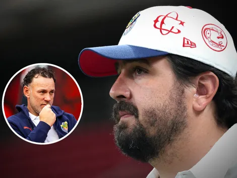 Amaury Vergara y su mensaje sin palabras para Gabriel Milito