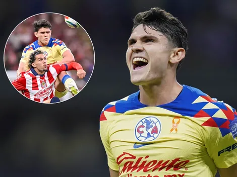 Israel Reyes calienta el Clásico Nacional entre América vs. Chivas