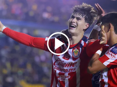 América 1-2 Chivas: resumen y goles del triunfo en el Clásico Nacional
