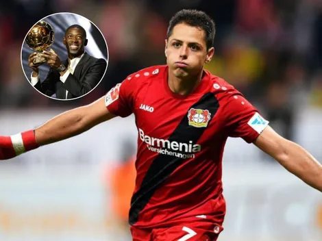 Chicharito y el día que le ganó a Ousmane Dembélé