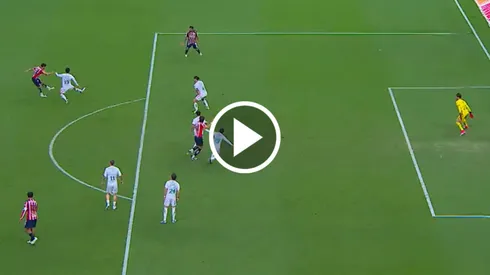 El golazo de Samir Inda en la noche de su debut contra Necaxa