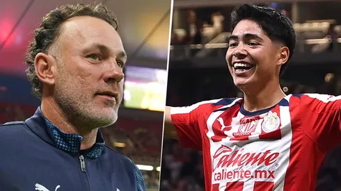 Samir Inda y su abrazo con Gabriel Milito.