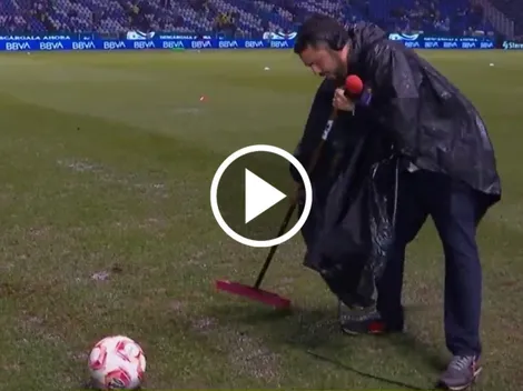 Polifuncional: Villa Villa ayuda a quitar el agua del Estadio Cuauhtémoc