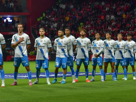 La polémica actitud de los jugadores del Puebla