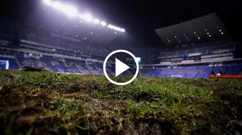 Así estaba el Estadio Cuauhtémoc.