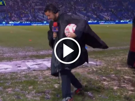 Villa Villa se pone a calentar antes del Chivas vs. Puebla