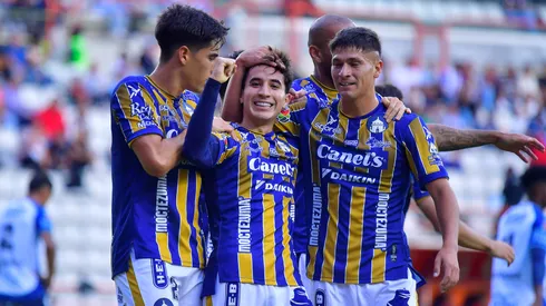 Gol de Sebastián Pérez Bouquet con San Luis.