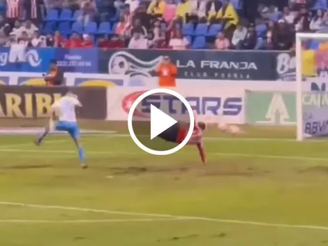 Así se vio el golazo de Bryan González desde las gradas