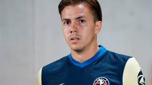 Torreón, Coahuila, 31 de enero de 2021. durante el juego a puerta cerrada de la jornada 4 del torneo Guard1anes Clausura 2021 de la Liga BBVA MX, entre Santos Laguna y Aguilas del América, celebrado en el Territorio Santos Modelo. Foto: Imago7/Rafael Vadillo