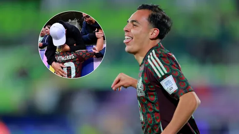 La conmovedora imagen de Hugo Camberos tras el doblete a Chile.