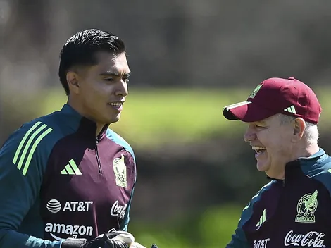 Javier Aguirre abre las puertas a Tala Rangel a pelear por la titularidad