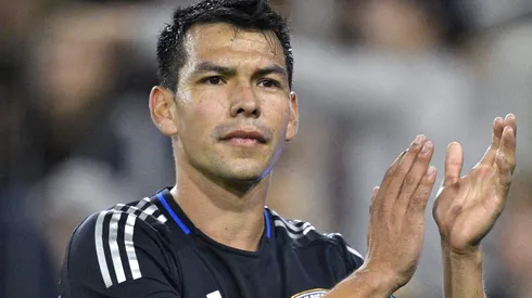 SAN DIEGO, CALIFORNIA – SEPTEMBER 27: Hirving Lozano #11 of San Diego FC acknowledges the crowd after leaving the game in a substitution during the second half against the San Jose Earthquakes at Snapdragon Stadium on September 27, 2025 in San Diego, California. (Photo by Orlando Ramirez/Getty Images)