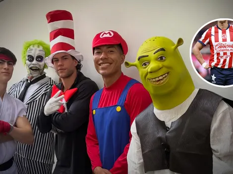 El único jugador de Chivas que quedó fuera del festejo de Halloween