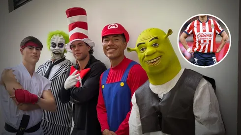 El único jugador de Chivas que quedó fuera del festejo de Halloween